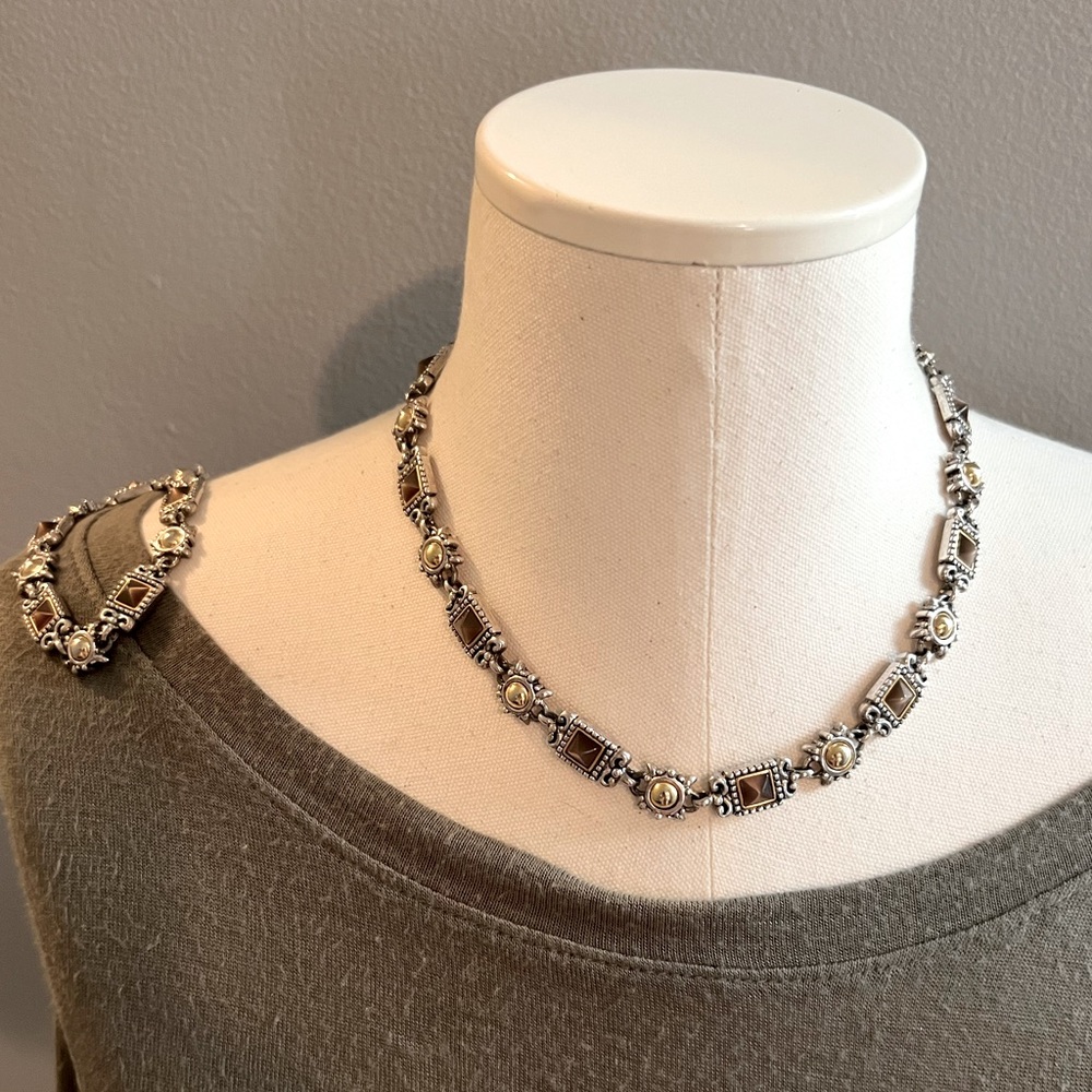 Blaine necklace and bracelet set